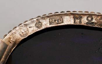 SALTKAR, silver, Nils Tornberg, Linköping 1794. Vikt ca 40 gram.