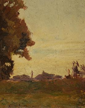 Carl Fredrik Hill, "Trädgrupp" ("Tree group").