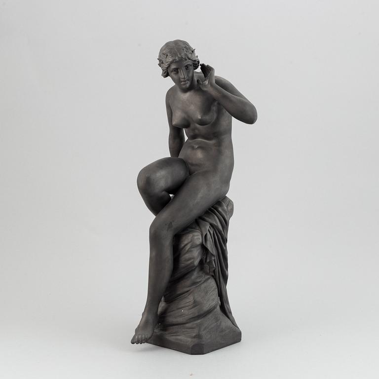A ceramic sculpture, P. Ipsen , Denmark, early 20th Century.