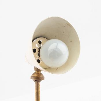 Giuseppe Ostuni, bordslampa, modellnr 215 Oluce Italien 1950-tal.