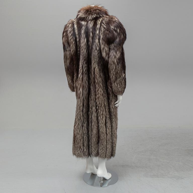 PÄLSKAPPA, silverräv (vulpes vulpes) storlek 40.