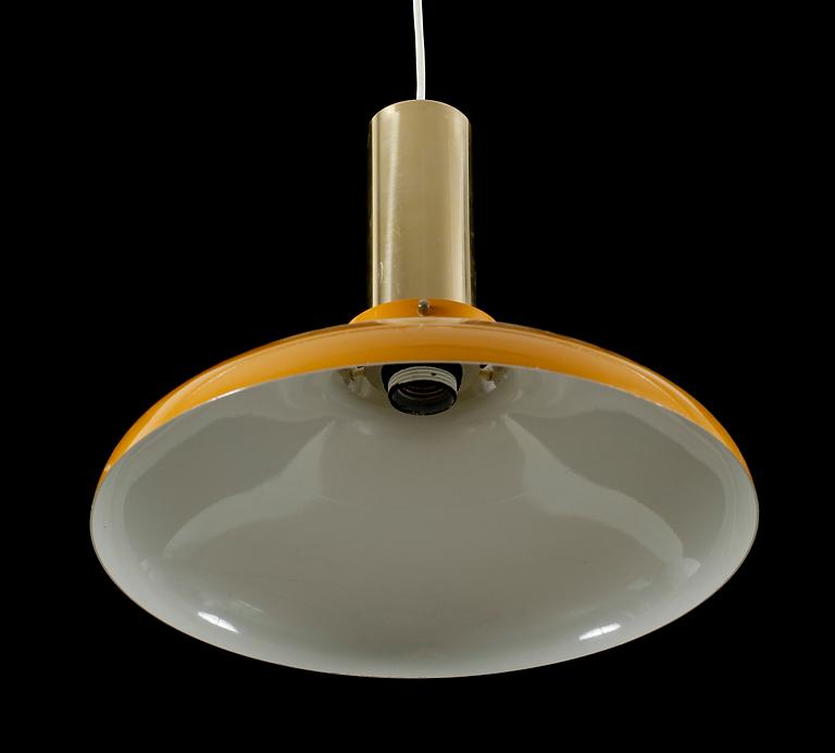 TAKLAMPA, 1900-talets andra hälft. Sannolikt Danmark. Höjd ca 29 cm.