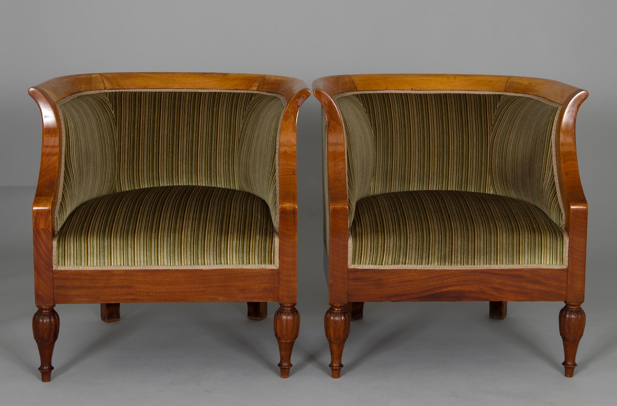 MÖBLEMANG 4 DELAR, 1900-talets första hälft.