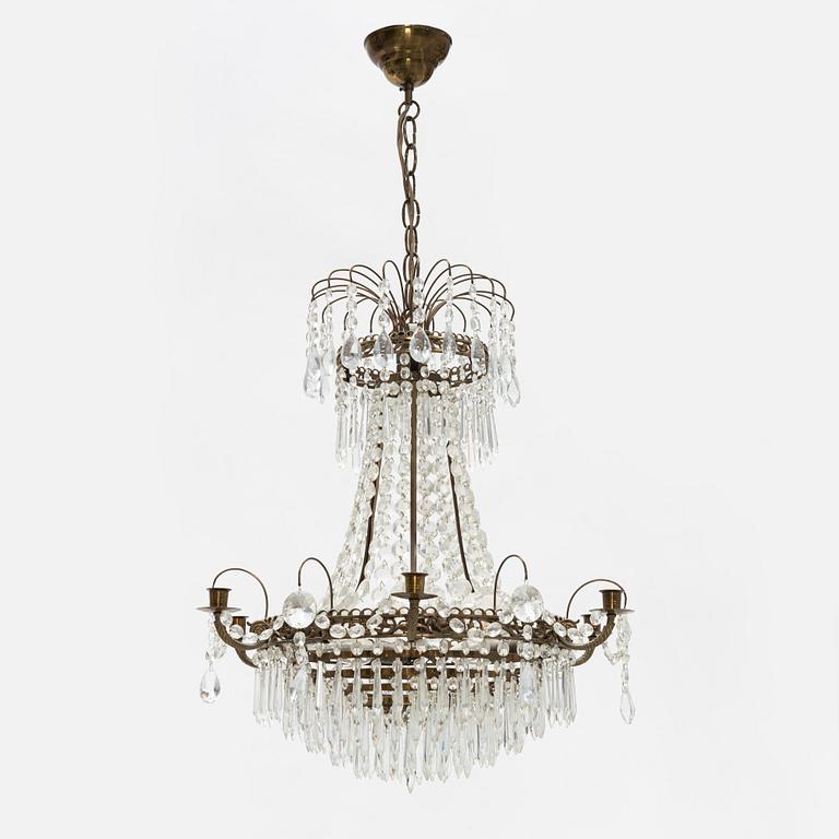 Ljuskrona i empirestil. 1900-tal.