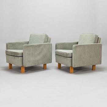 Alvar Aalto, fåtöljer,ett par, modell RB 511 Artek 1960-tal.