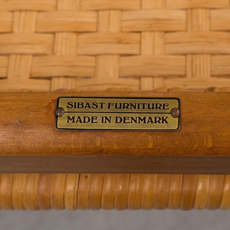 STOLAR, 6 st, Sibast Furniture, Danmark, 1900-talets mitt.