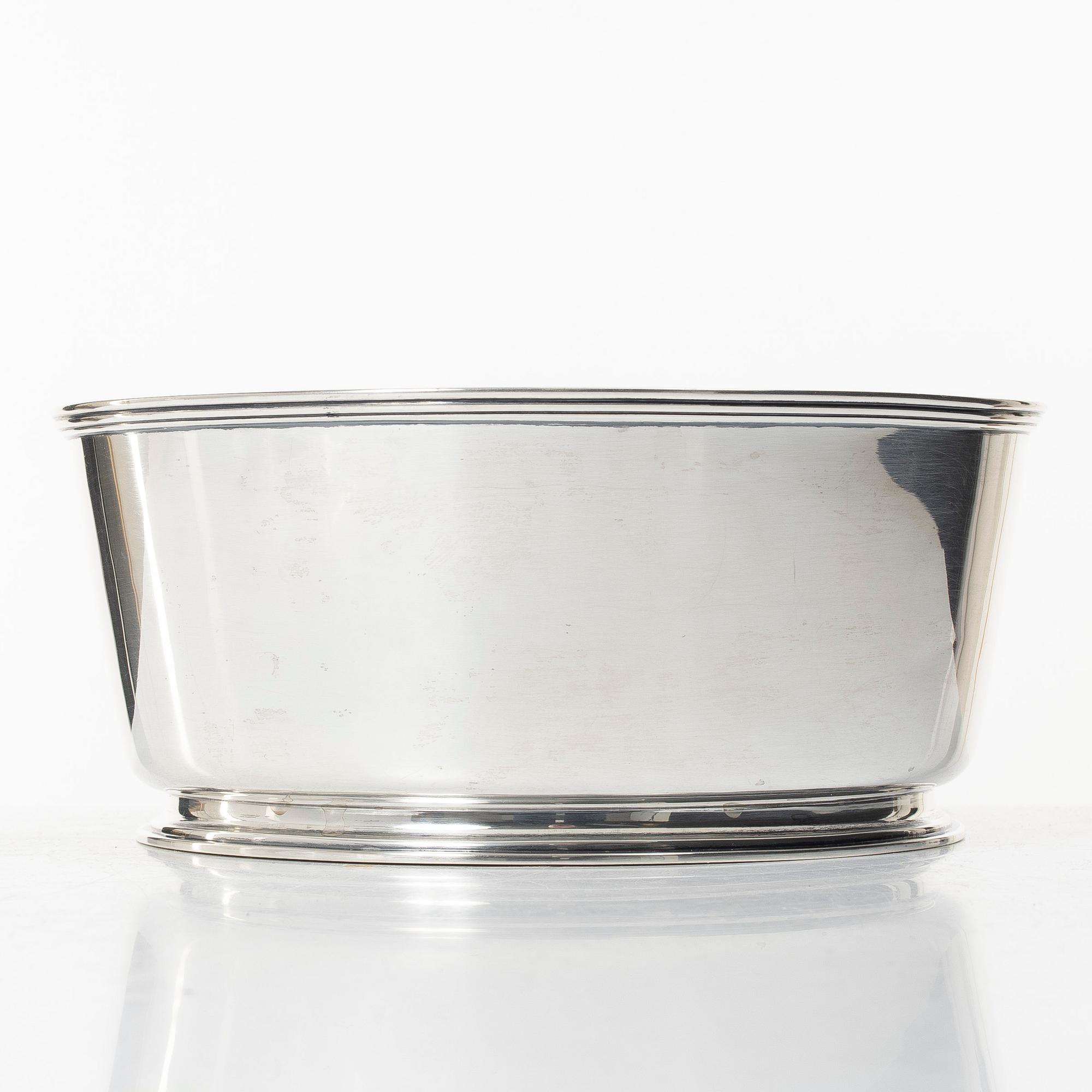Carl Fredrik Carlman, a silver bowl, Stockholm 1936.