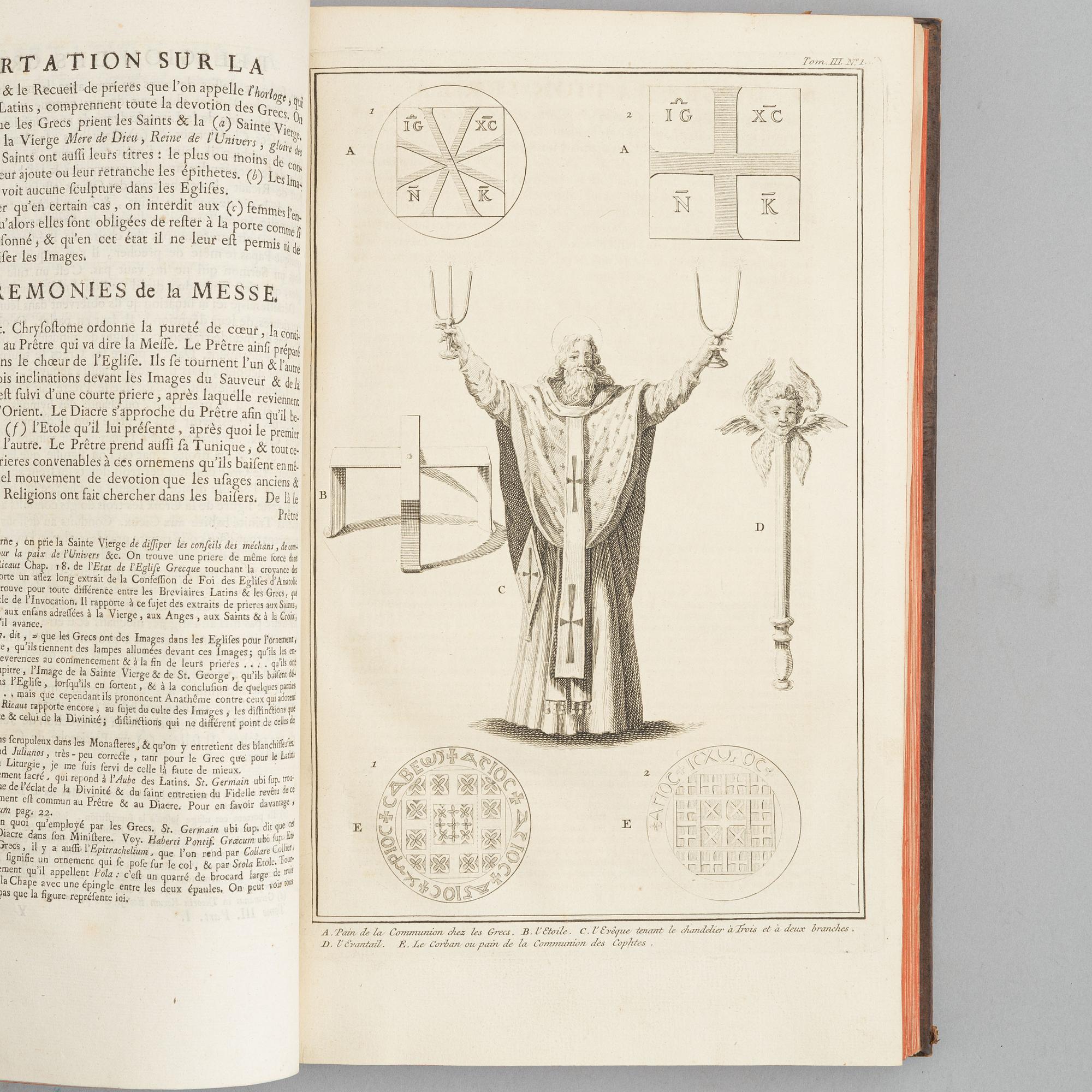 With 248 engraved plates relating to religious costumes and ceremonies, including distant lands such as China, 9 vols.