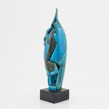 Carl-Harry Stålhane, a stoneware sculpture, Rörstrand, 1950-60s, signed and numbered 26/75.