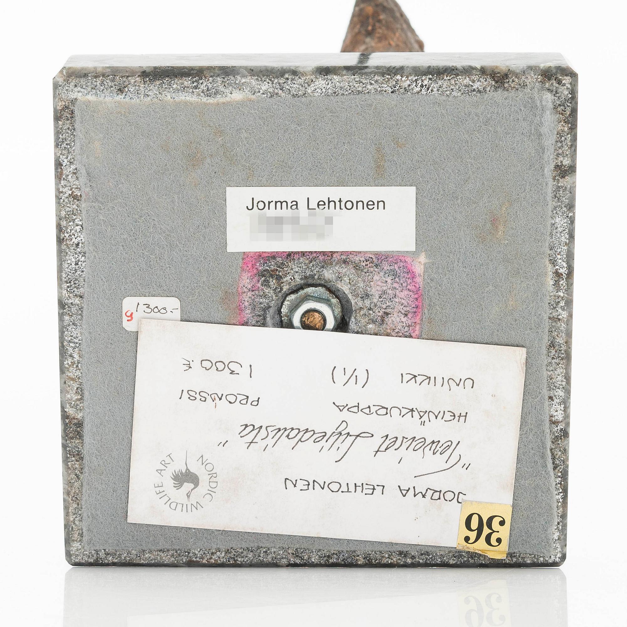 Jorma Lehtonen, Dubbelbeckasin.