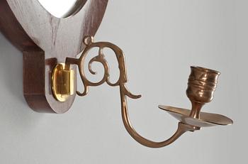 SPEGELLAMPETTER, ett par, empirestil, 1900-talets första hälft.