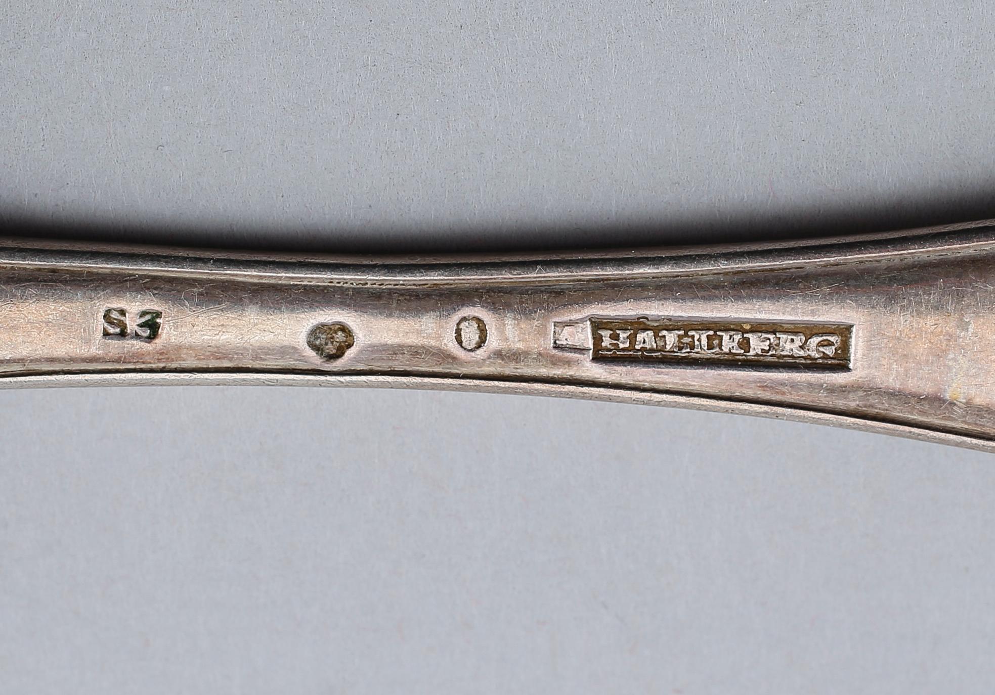 SILVERFÖREMÅL, 6 delar, 1800-/1900-tal. Vikt ca 238 gram.