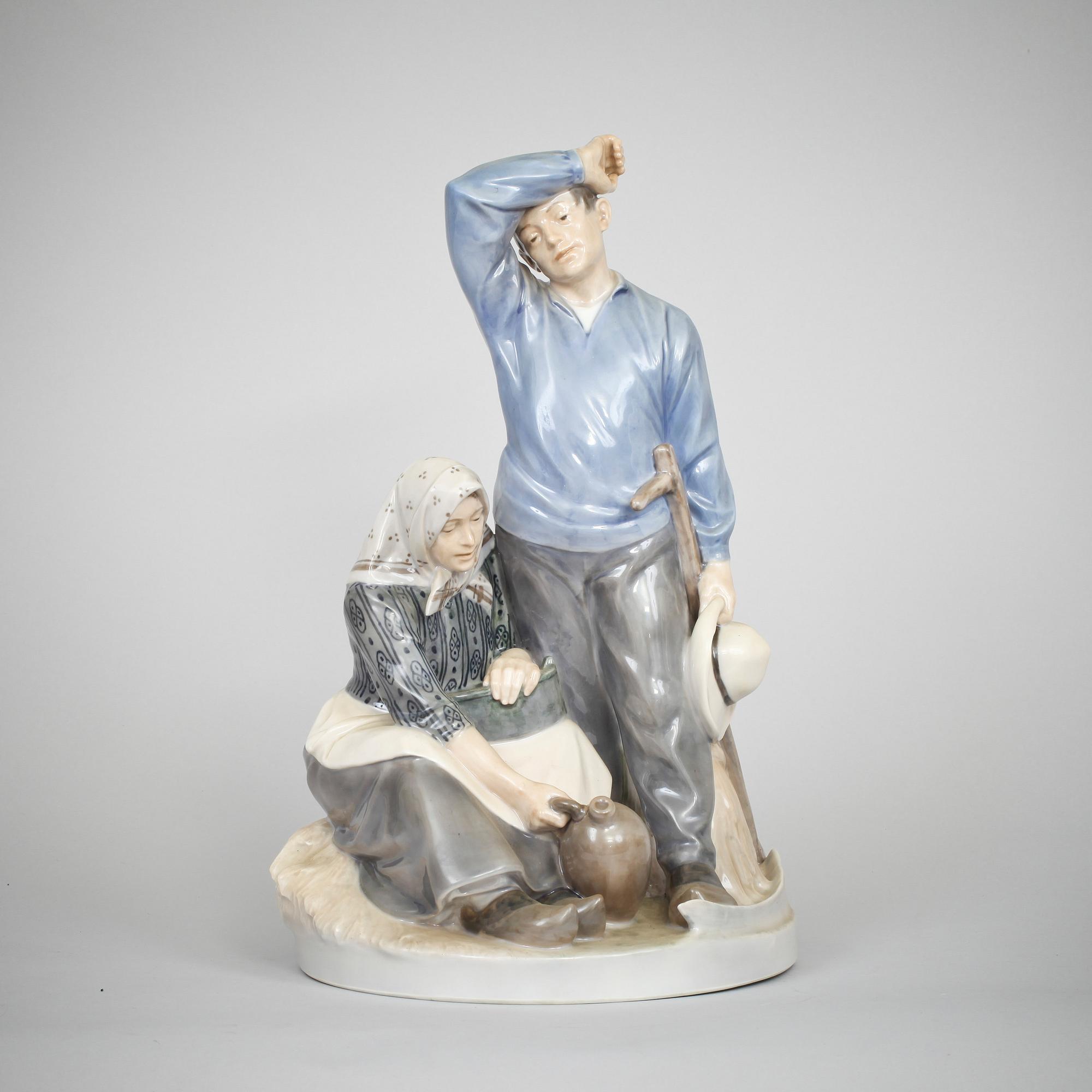 FIGURIN, porslin, Royal Copenhagen, 1900-tal.