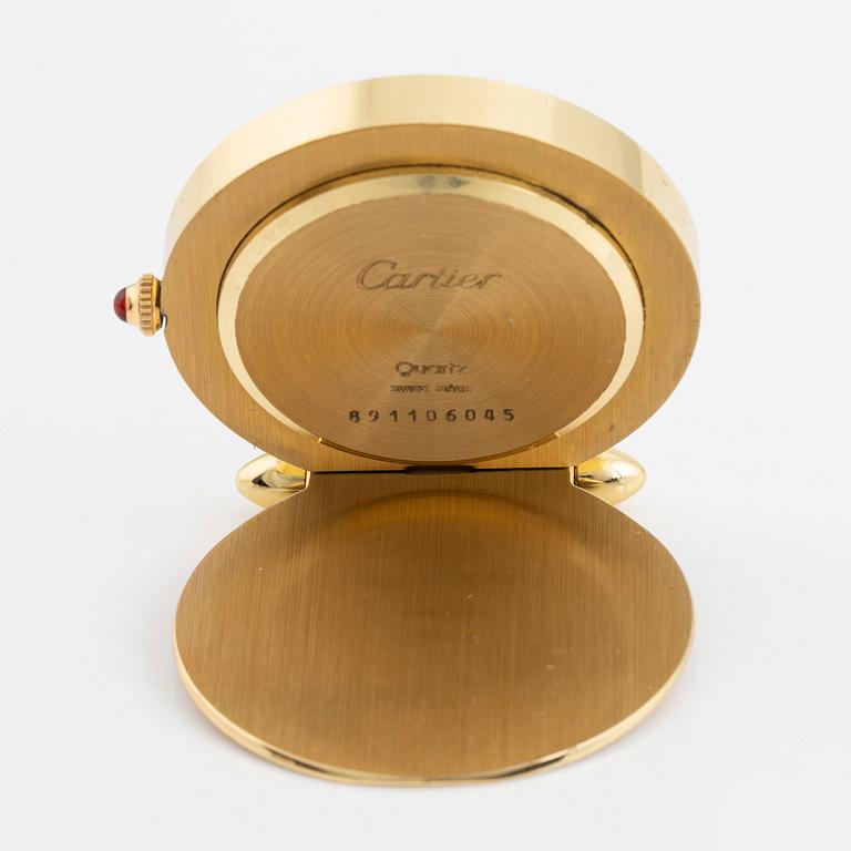 Cartier, väckarur, 54 mm.