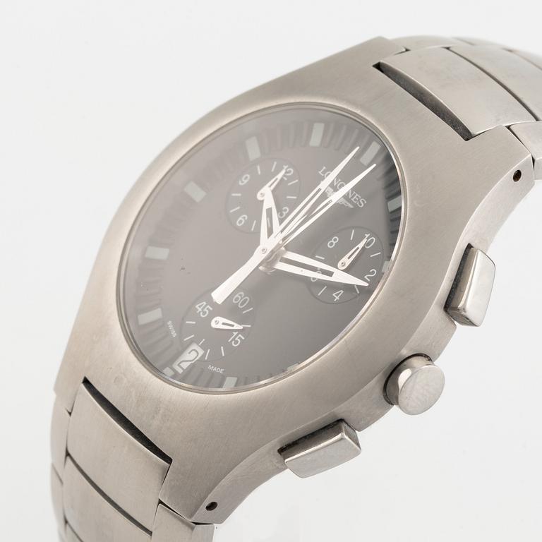 Longines, Oposition, kronograf, armbandsur, 38 mm.