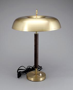 SKRIVBORDSLAMPA, märkt Boréns Borås.1900-talets andra hälft.