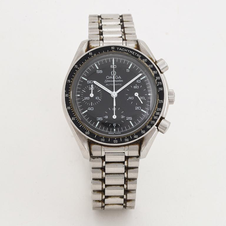 Omega Speedmaster, chronograph, Reduced, wristwatch, 39 mm,
