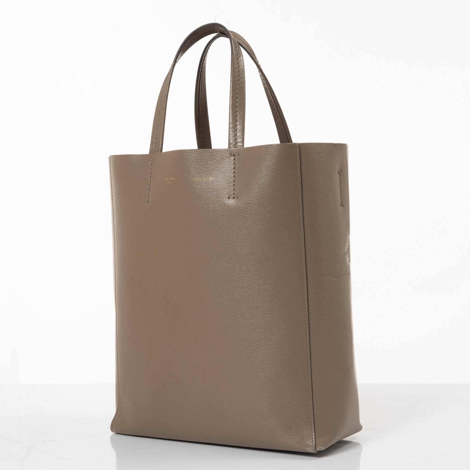 Céline, a 'Vertical Cabas Tote' bag.