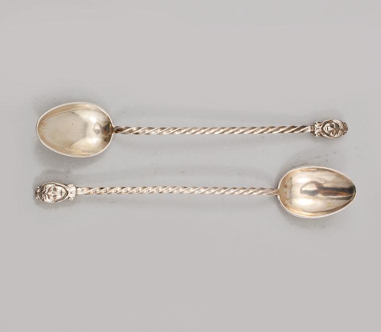 SKEDAR, 6 st, 1700/1800-tal. Total vikt 100 gram.