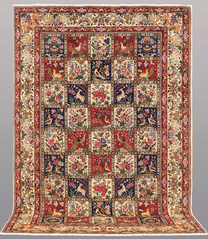 MATTA, Baktiari figural, ca 307 x 204 cm.