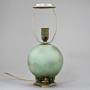 BORDSLAMPA, art déco, 1900-talets första hälft.