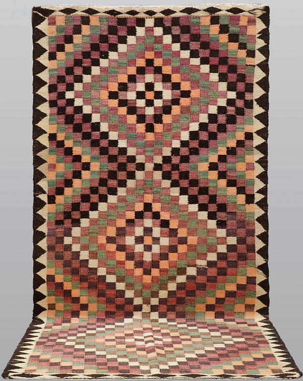 Matta, Persisk nomad Kelim, ca 290 x 150 cm.