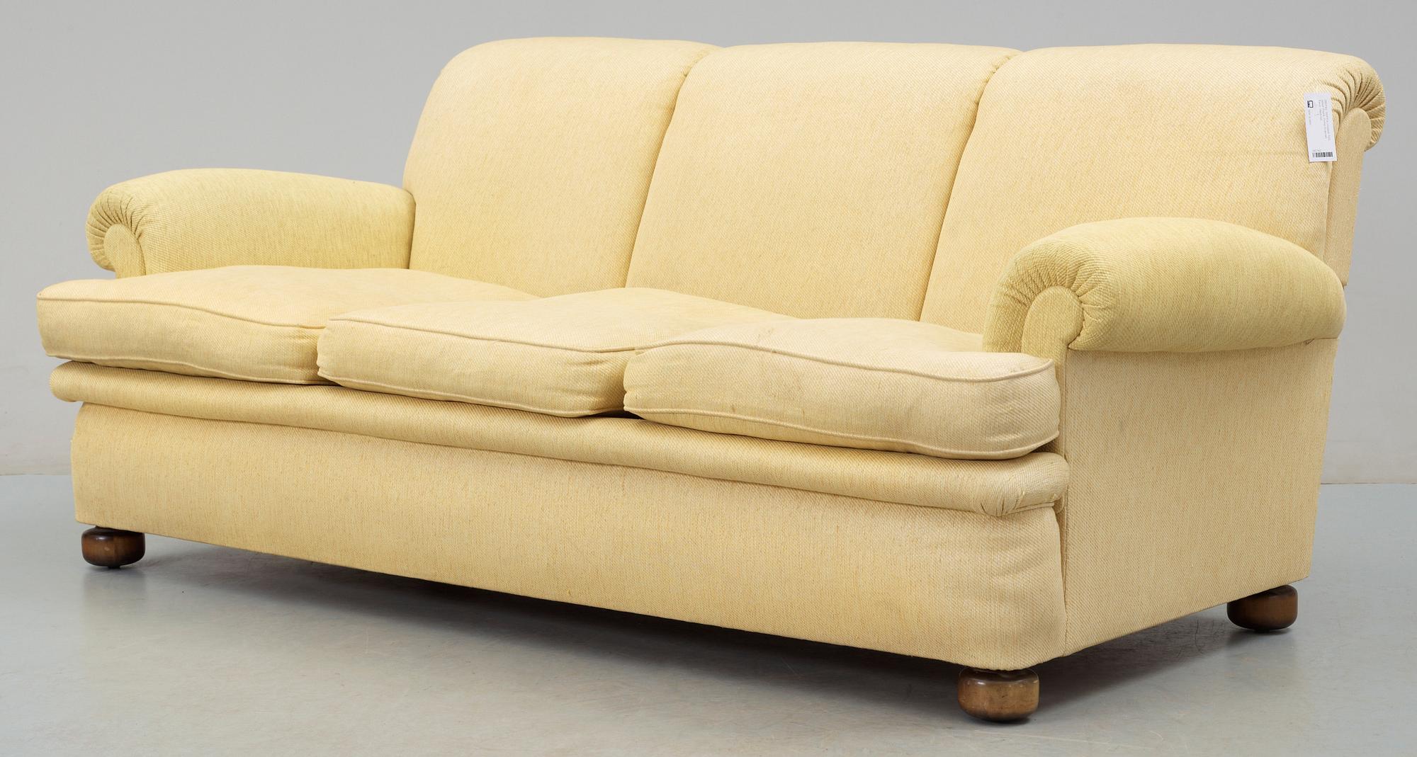 SOFFA, modell 703, Josef Frank, Firma Svenskt Tenn, 1960-tal.