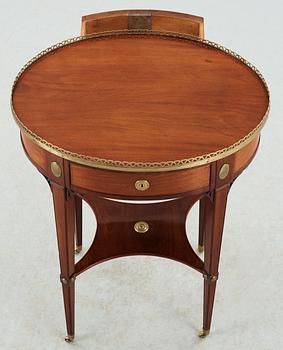 BORD, troligen av Gottlieb Iwersson (mästare i Stockholm 1778-1813). Sengustavianskt.
