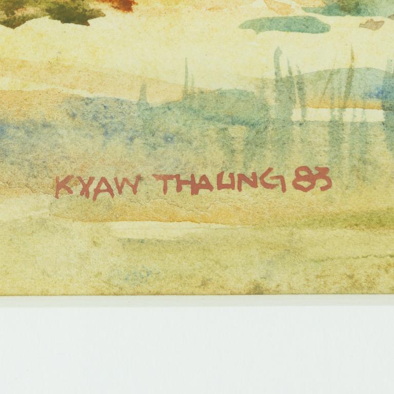 Kyaw Thaung, 'Oxes'.