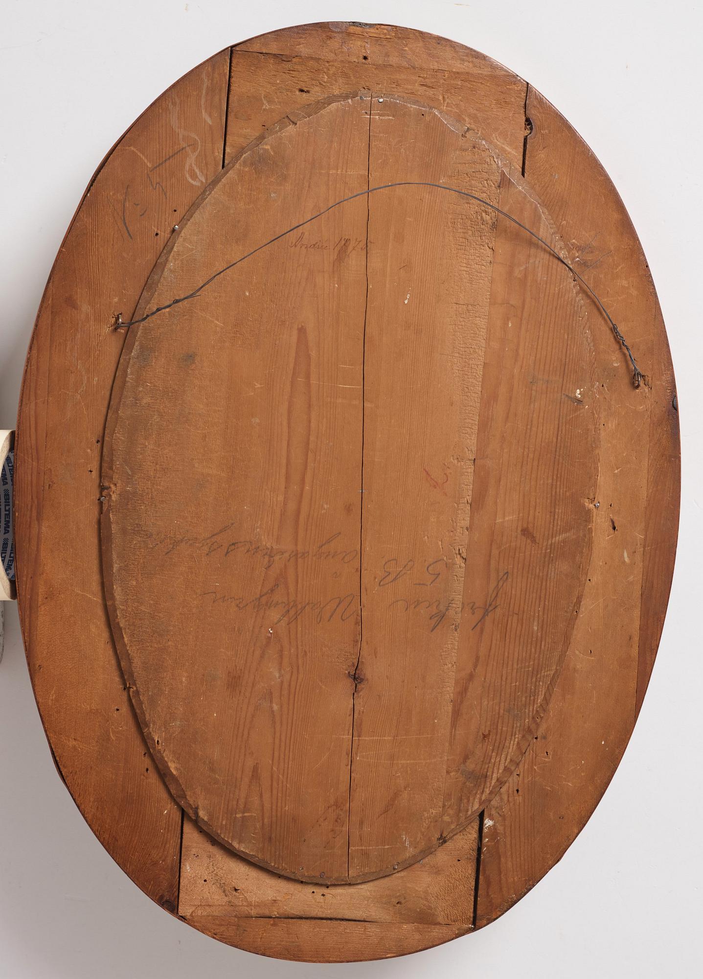 A pair of mahogany Empire two-light girandoles, early 19th century.