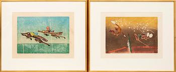 Roberto Matta, 6 st, "Les Transesports", 1977.