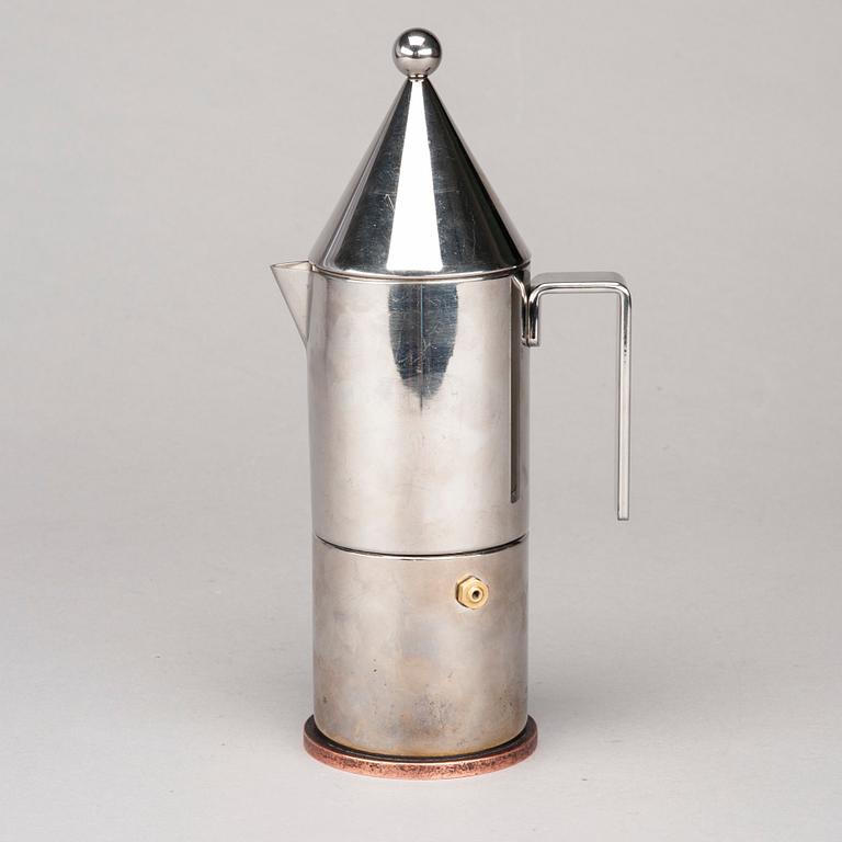 ESPRESSOBRYGGARE, "La Conica", Aldo Rossi, Alessi, 1900-talets senare del.