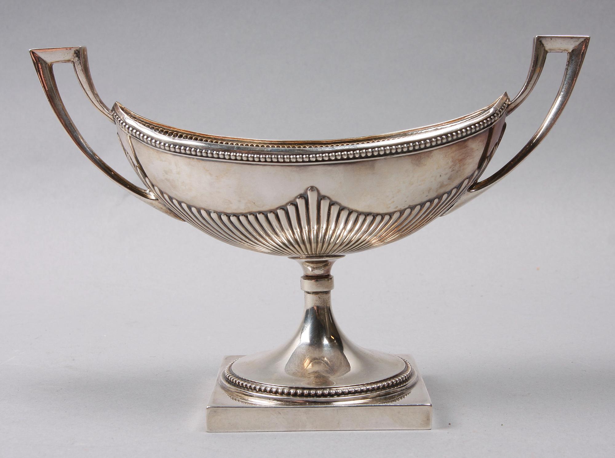 SOCKERSKÅL, silver, Ryssland.