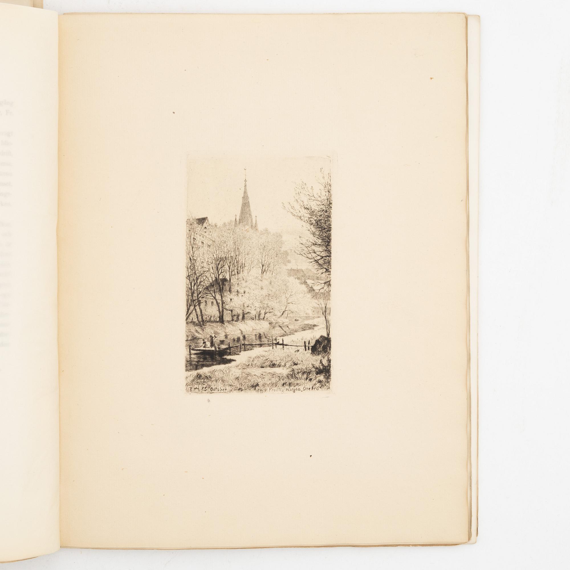 With an etching by Anders Zorn.