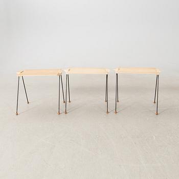 Sidobord/TV-bord 3 st 1900-talets andra hälft.