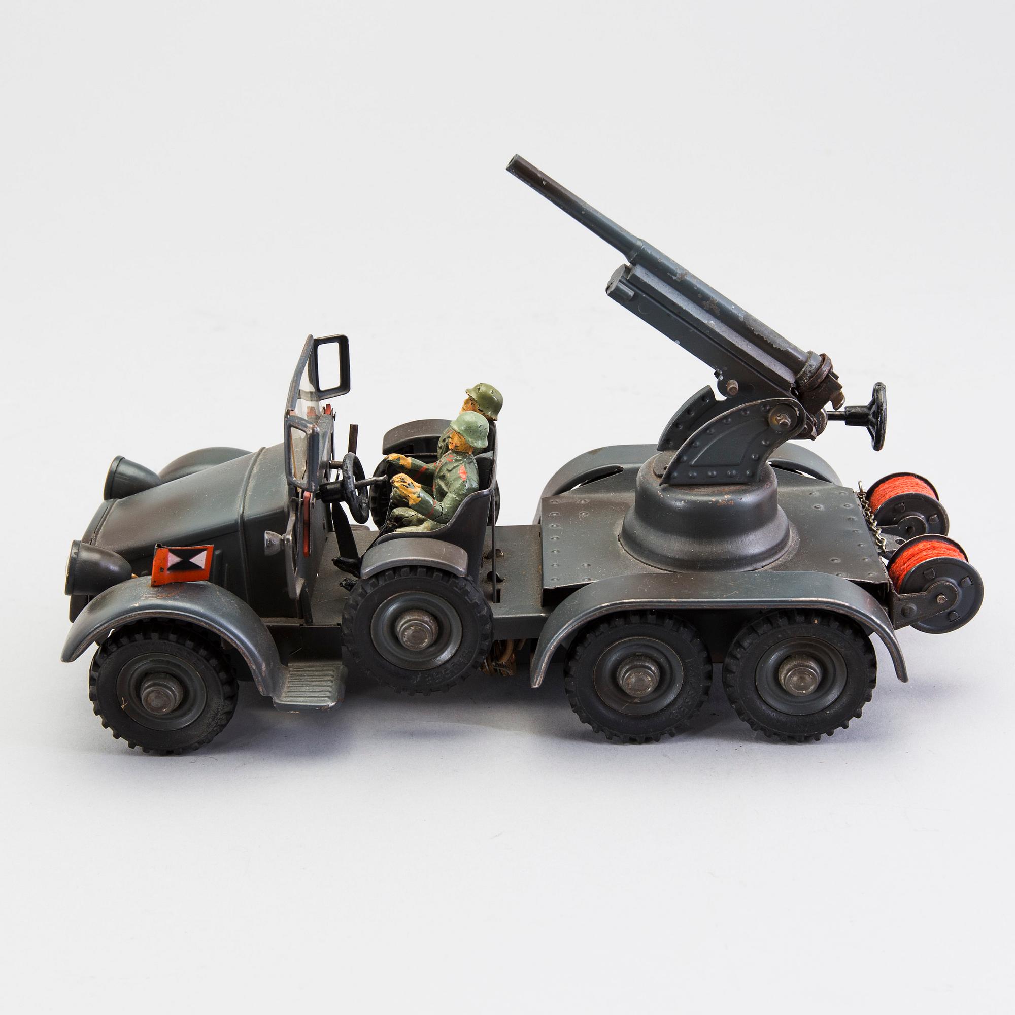 A Krupp anti aircraft vehicle by Hausser, Germany, 1930/40s.