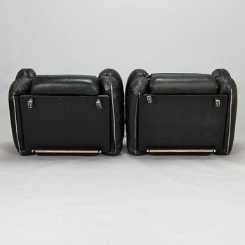 Kurt Hvitsjö, A pair of 1970's 'Hannibal' armchairs for Isku.