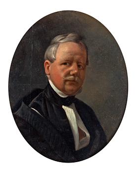Carl Stephan Bennet, Självporträtt.