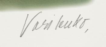 ALEXANDER VASILENKO, färglitografi, signerad och numrerad 195/240.