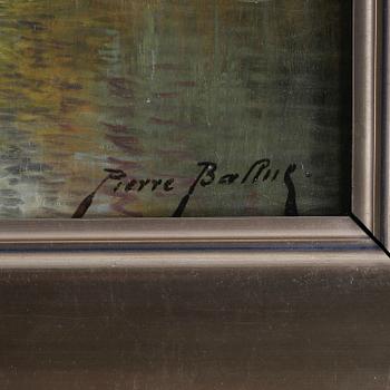 PIERRE BALLUE, olja på duk, sign.