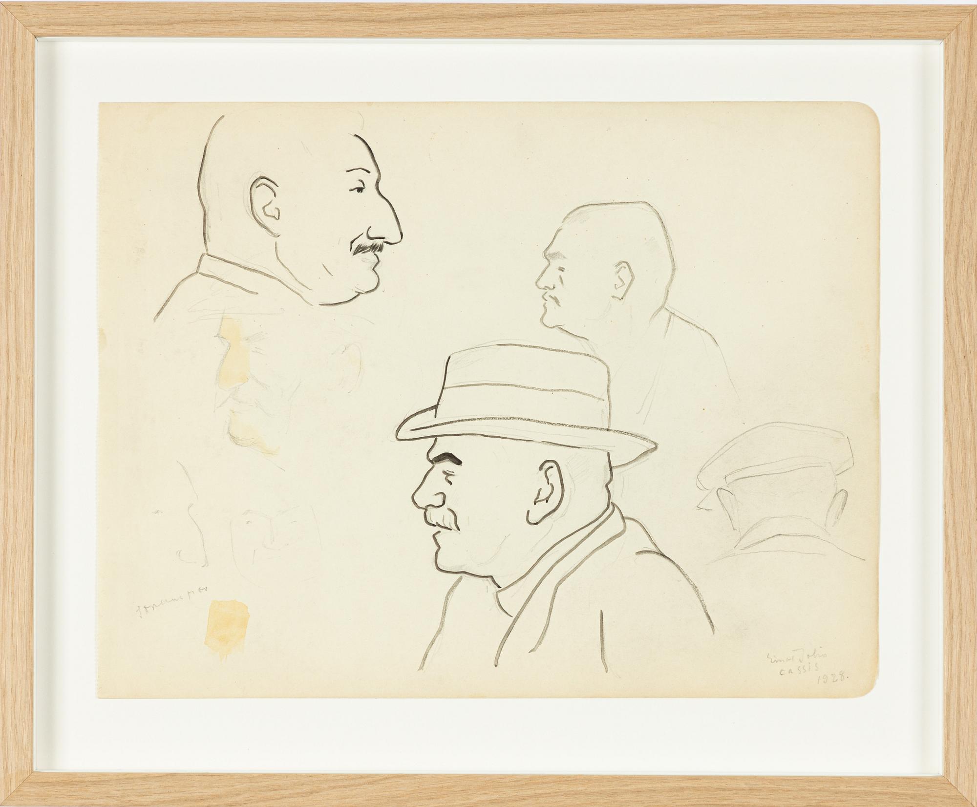 Einar Jolin, Sketch of a Man.