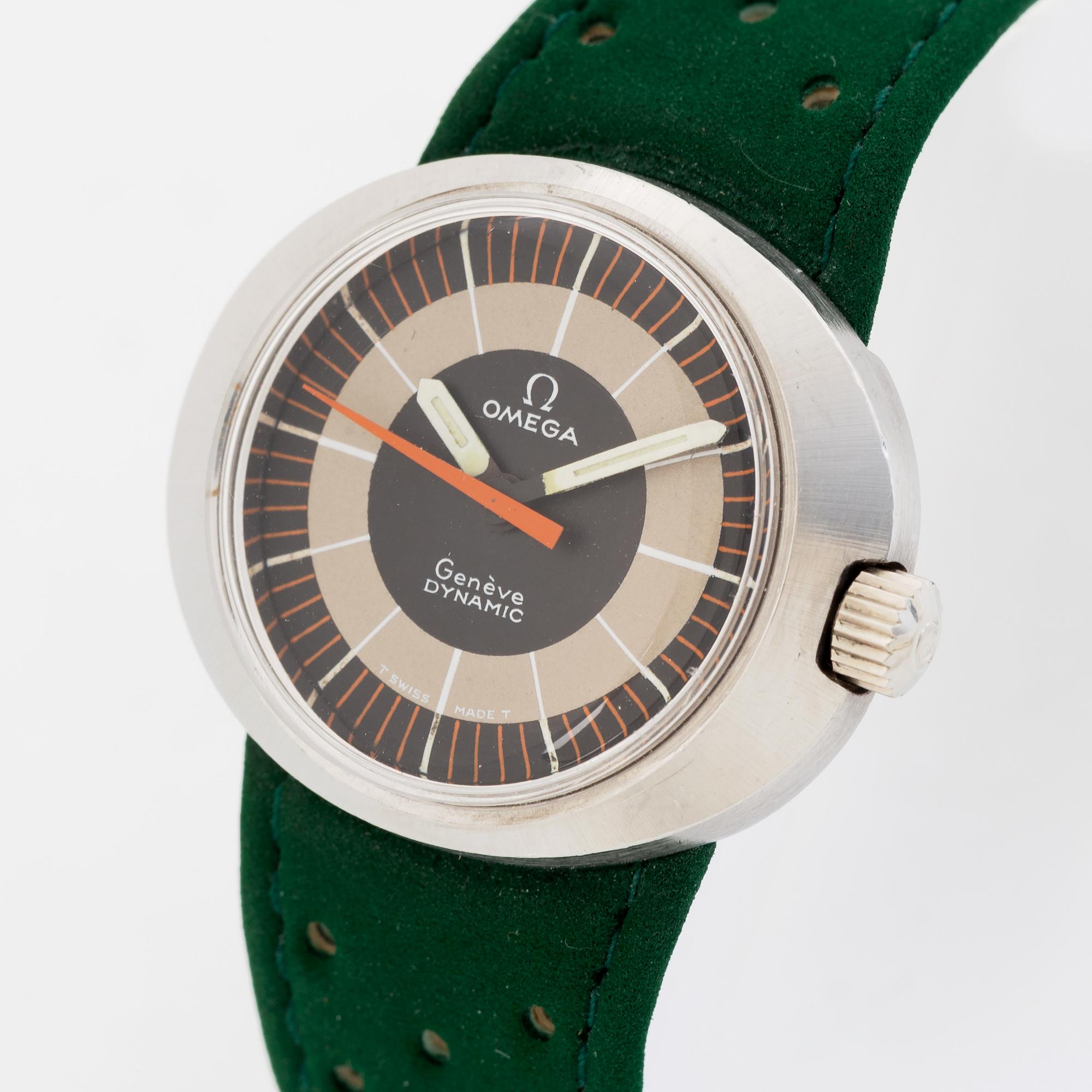 Omega, Genève, Dynamic, armbandsur, 29,5 x 26 mm.