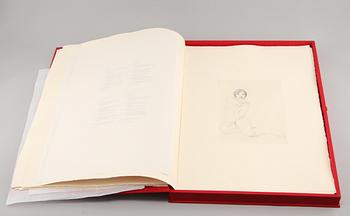 CARL LARSSON, efter, etsningar, 6 st, osignerade, tryckta 1983, från originalplåtar, numrerade HC av 360-upplaga.