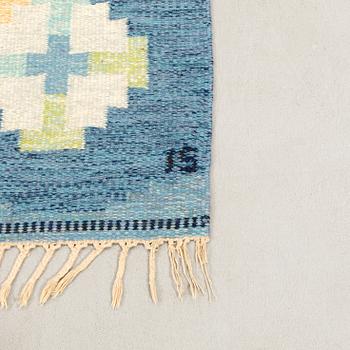 Ingegerd Silow, matta, rölakan, signerad IS, ca 234x168 cm.