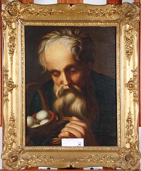 OKÄND KONSTNÄR, olja på duk, 1800-talets första hälft.