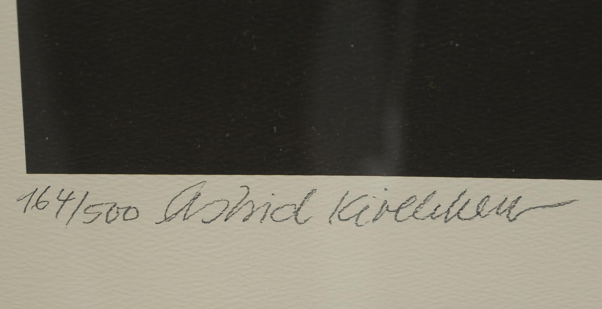 ASTRID KIRCHHERR, litografi, signerad, numrerad 164/500.