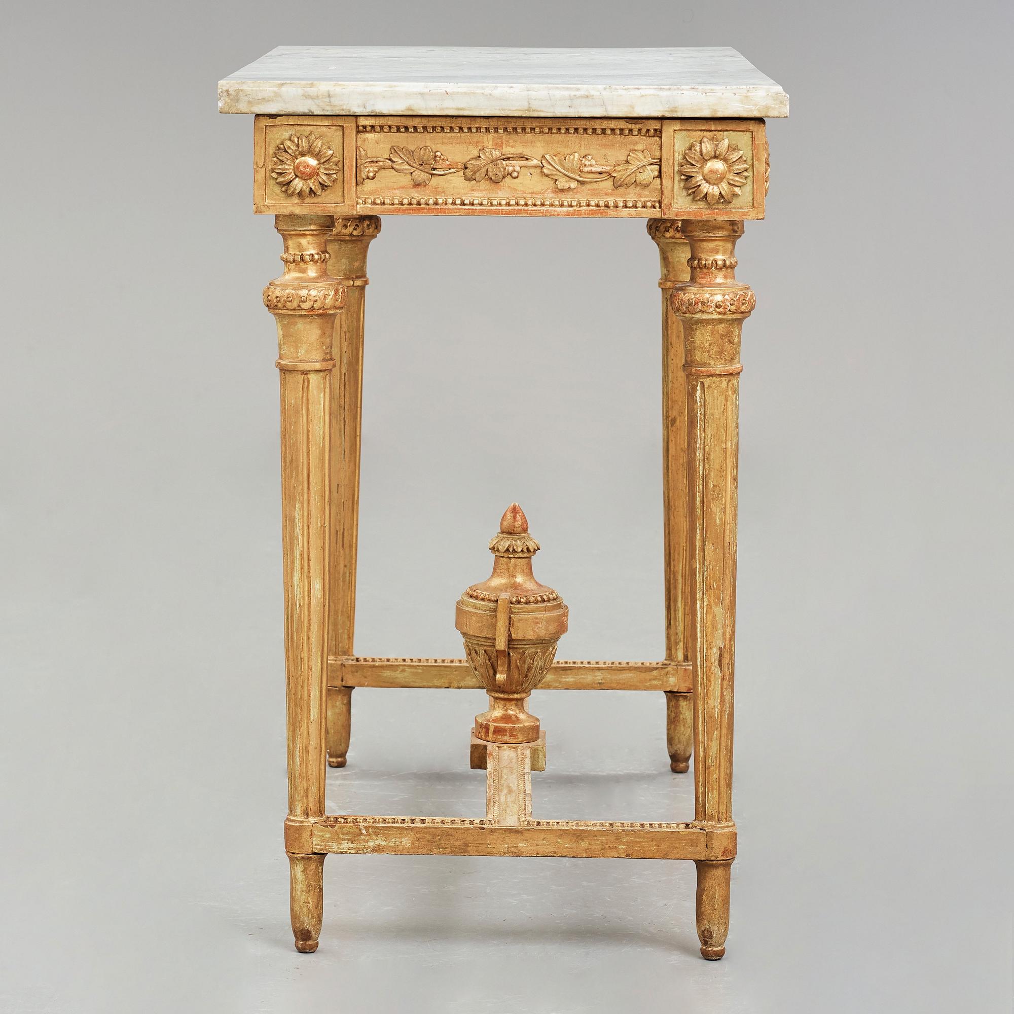 KONSOLBORD, stockholmsarbete, 1700-talets slut, gustavianskt.