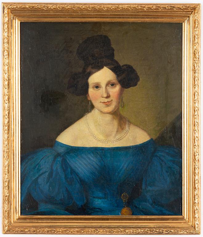 Unknown artist, 19th century, Frau Apotheker Mathilde Sophie Hausteutner.