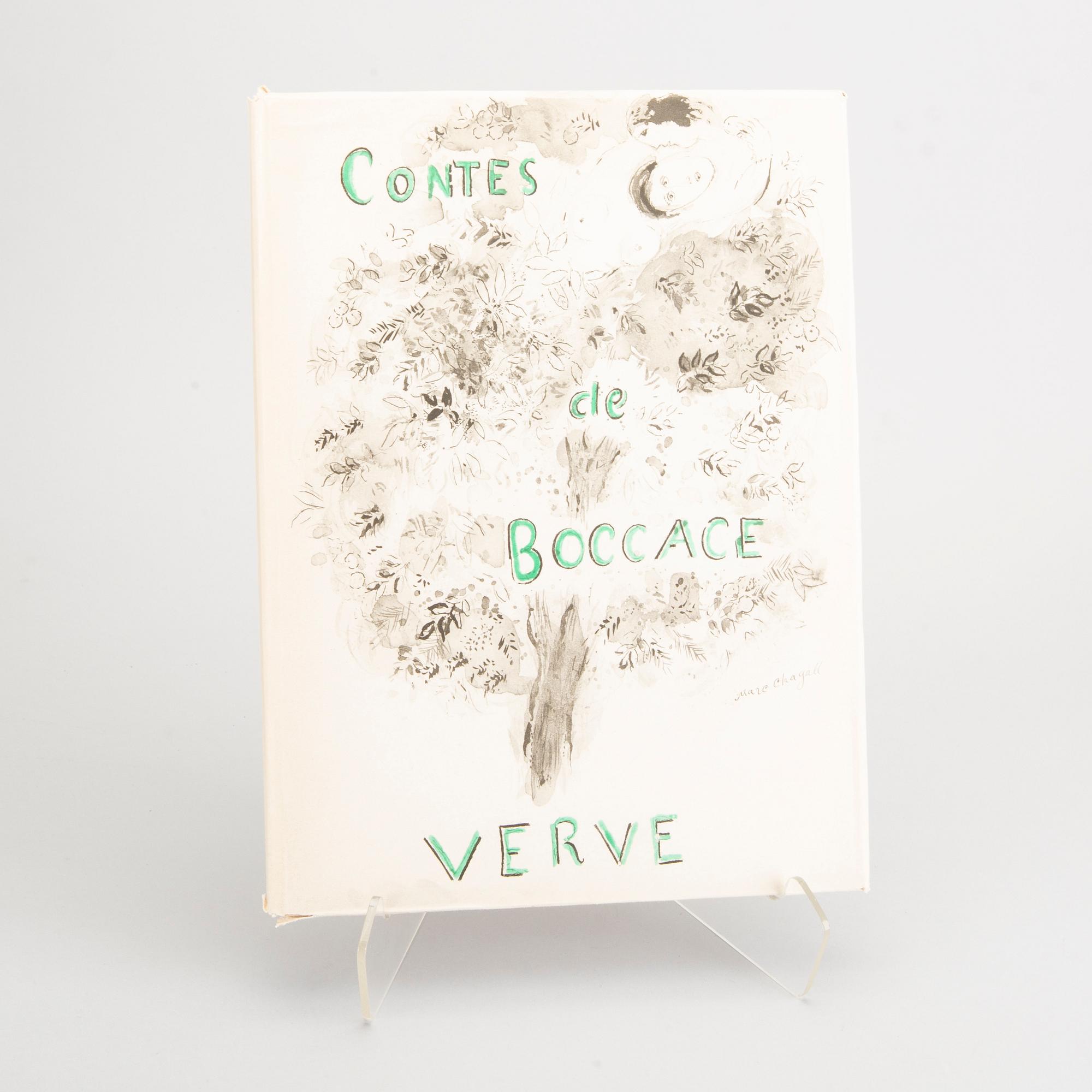 THREE BOOKS, Verve, Vol VI, No 24, 1950, Vol VIII, No 31-32, 1955 samt Vol II, No 5-6.