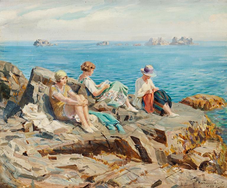 Rowland Wheelwright, Young women bathing.
